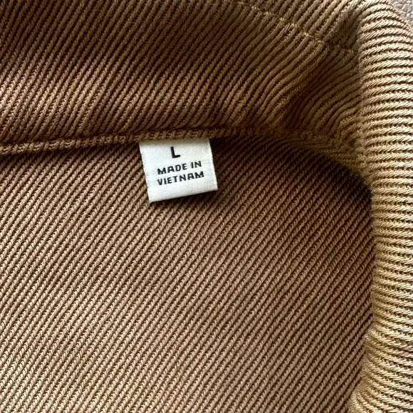 UNIQLO U x CHRISTOPHE LEMAIRE Unisex Jersey Shirt Jacket w/ Front Pockets Size L - Picture 14 of 15